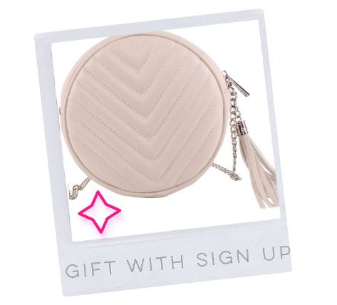 Cross-body bag, free gift when join Style Tribe Masterclass-