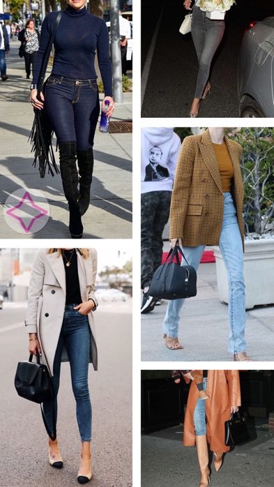 Lucy MacGill high-rise skinny jeans inspo