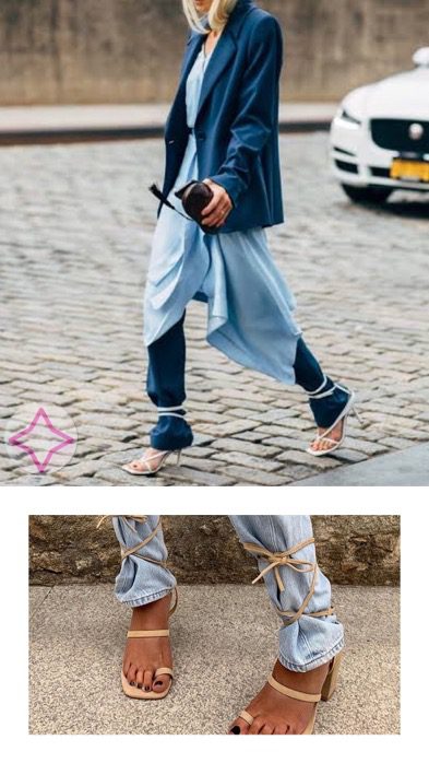 Lucy MacGill lace-up over jeans inspo