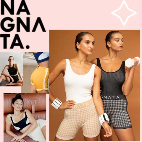 Lucy MacGill loves Nagnata Yoga workout gear 