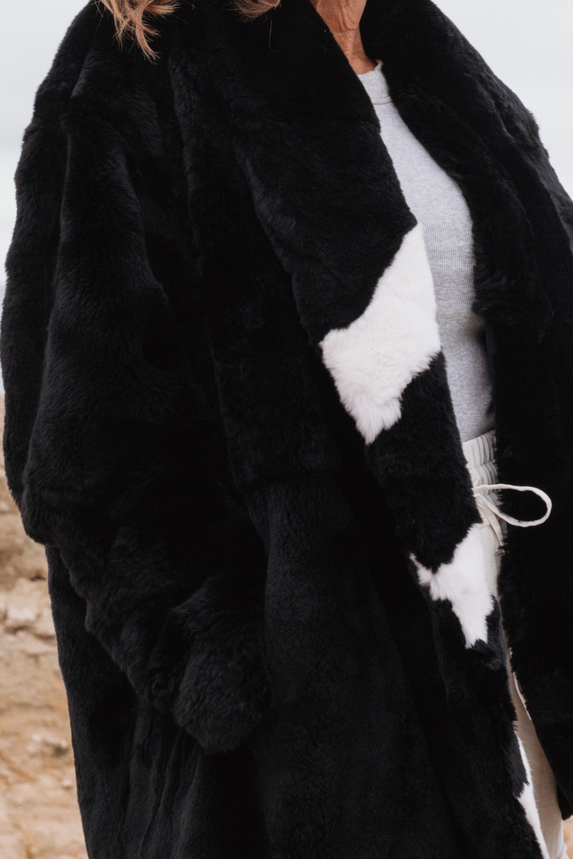 Angel Wings by Lucy MacGill fur collection Winter 23 - Aspen Jacket fur
