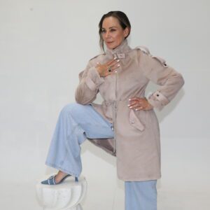 Angel Wings by Lucy MacGill fur collection rock jacket