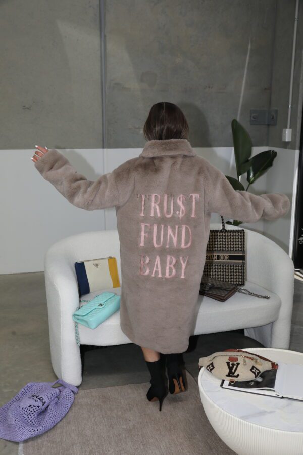 Angel Wings Trust Fund fur jacket