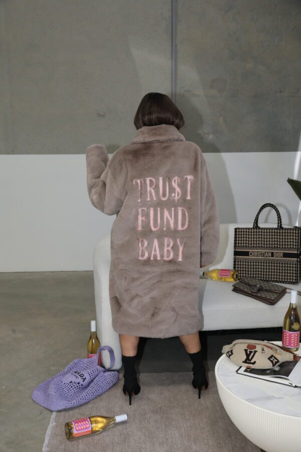 Angel Wings Trust Fund fur jacket